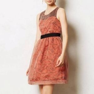 Anthropologie Lili Wang Tulle & Lace Dress…